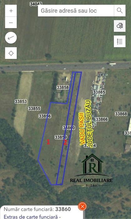 Teren comercial 7200mp, E 85 , Buzau !