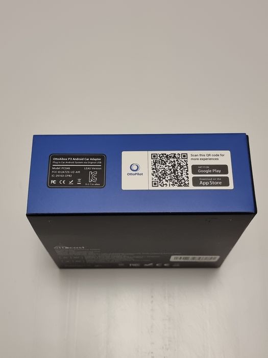 Ai box Adaptor Ottocast P3 8GB RAM/128ROM + SIM4G Android CarPlay & Android Auto