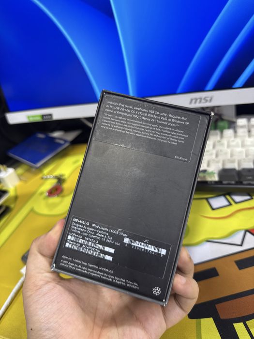 Ipod classic 160gb silver