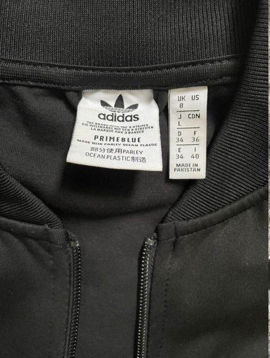 adidas кофта на молнии женская