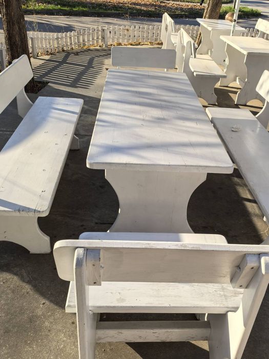 Дървени Баварски Маси