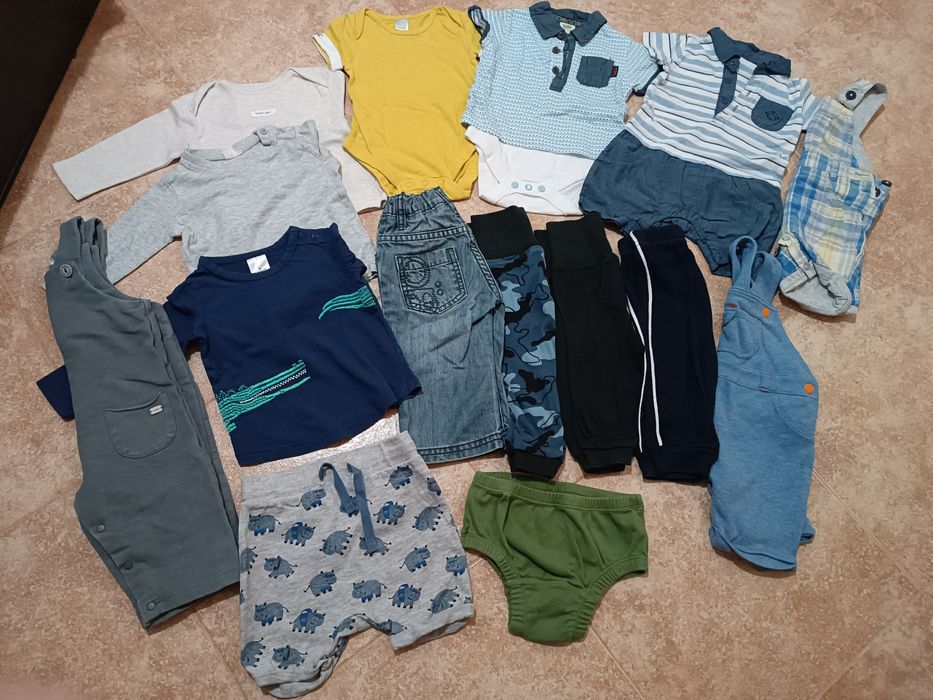 Лот бебешки дрешки 3- 6 месеца