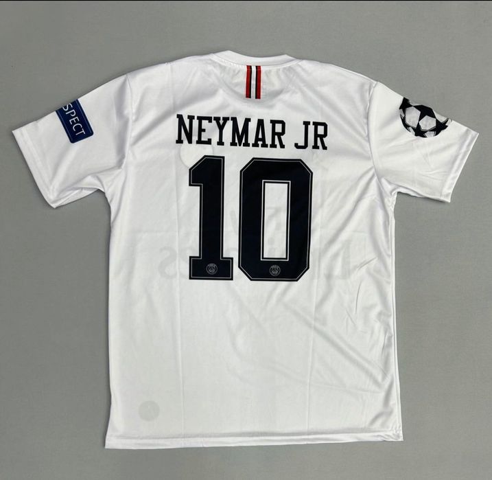 Tricou PSG Neymar 10 alb