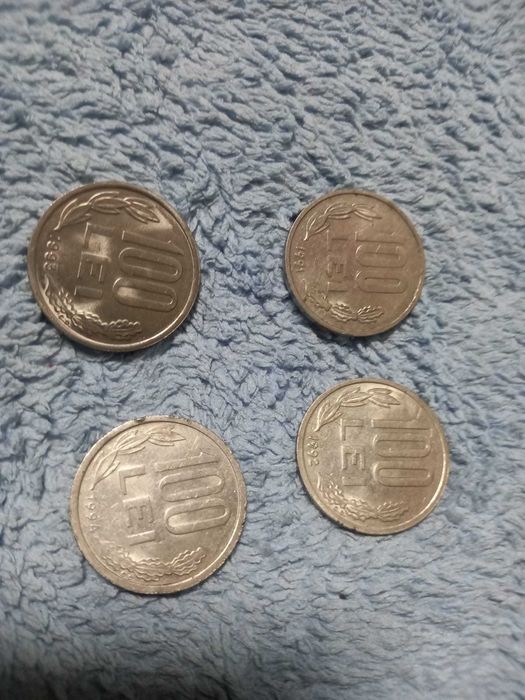 Monede 5000 lei din 2002 / 100 lei 1991.1992.1993.1994 / 20 lei