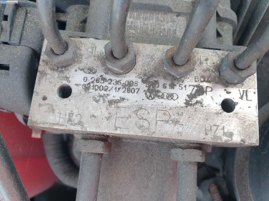 Unitate Modul Pompa ABS Audi A4 B8 2008 - 2015 Cod 8K0614517BP 0265236098 [K5257]