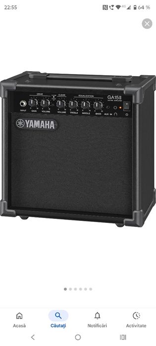 Yamaha GS15 amplificator pt chitara
Yamaha GA15 IIGA15