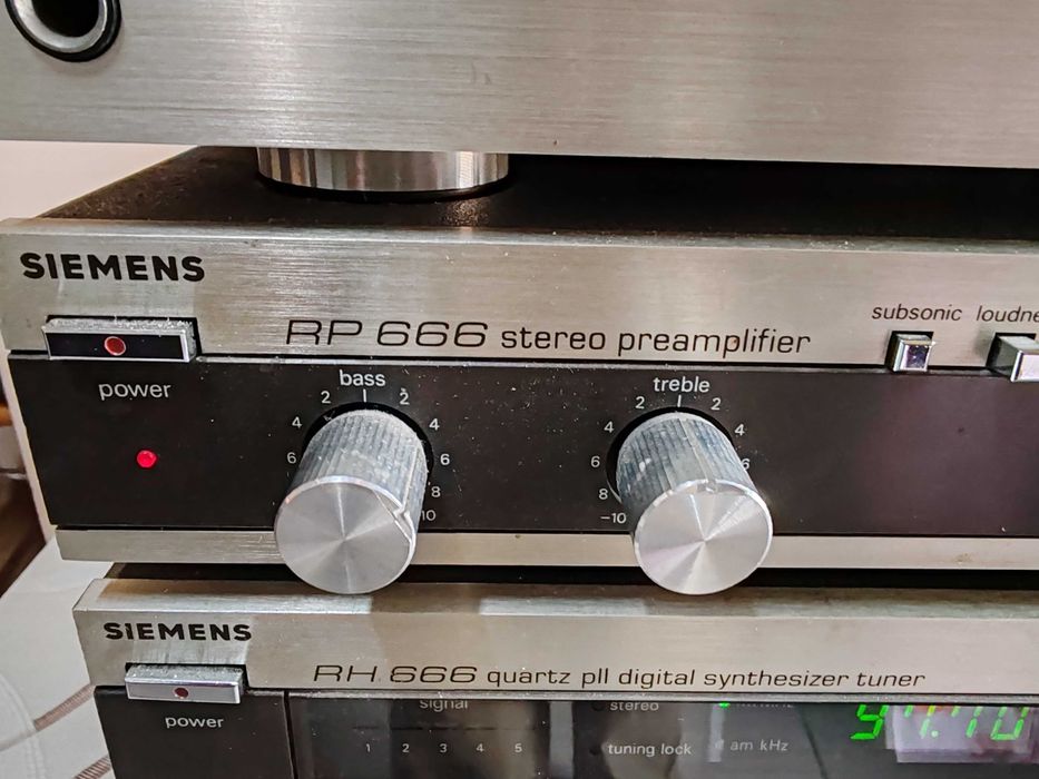 vand linie audio vintage SIEMENS 666 ( made in germany )