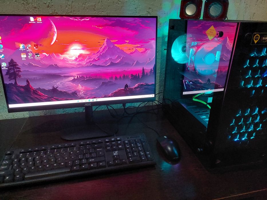 Мощный игровой компьютер Ryzen