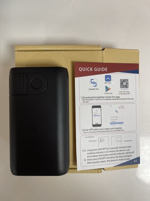 CamSC Pro Цифров Диктофон и Пауър Банк 1000Ma и Wi-Fi