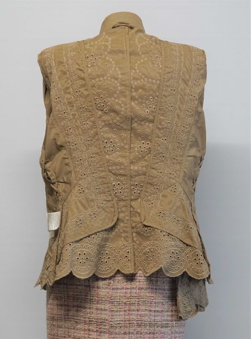 Jacheta Ermanno Scervino broderie anglaise bej marime 44