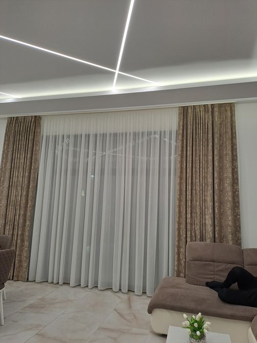 Завеси, пердета, кафяви