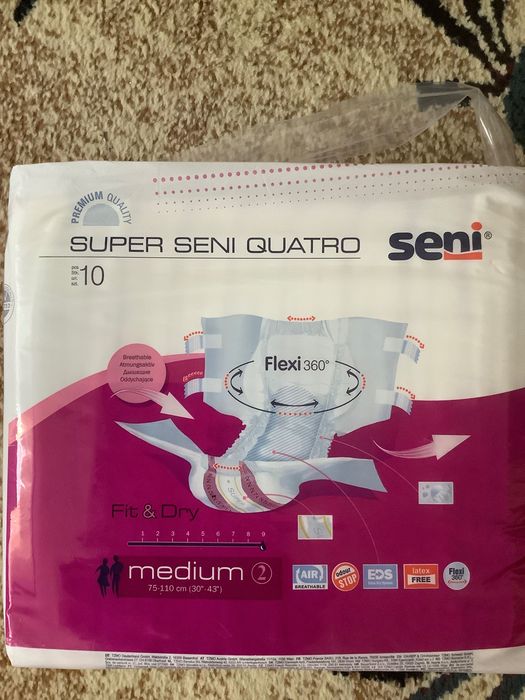 Scutece absorbante adulti super seni quatro M