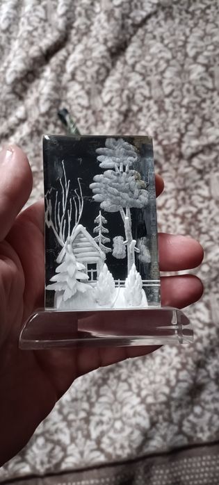 Сувенир из оргстекла из СССР винтаж