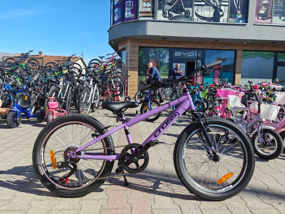 CROSS Велосипед 20" HARMONY лилав