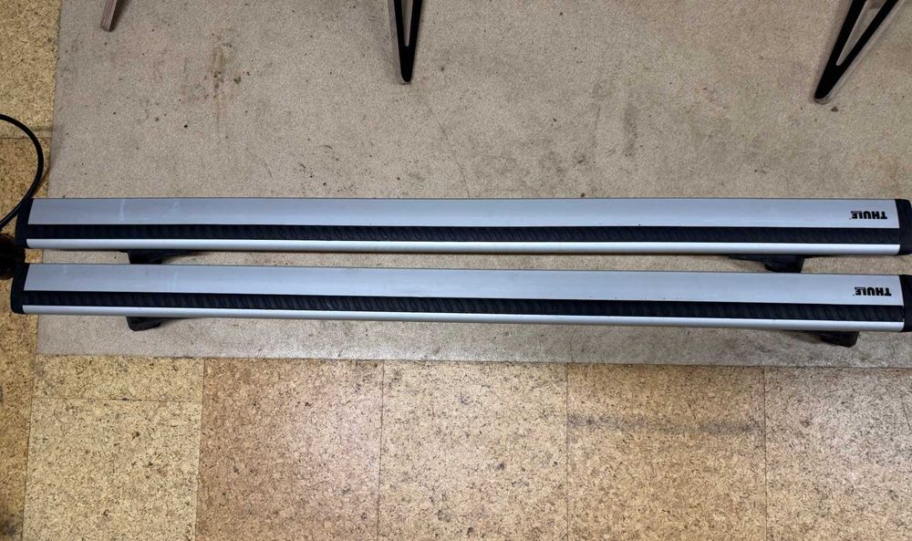 Thule WingBar 127 cm пълен комплект за Mercedes E-Class W211/S211 с рейлинг