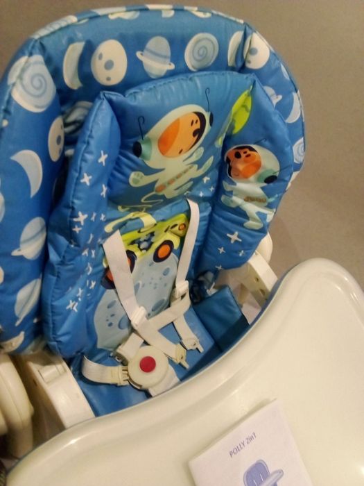 CHICCO POLLY.Три положения спинки, пят положений высоты сидения.