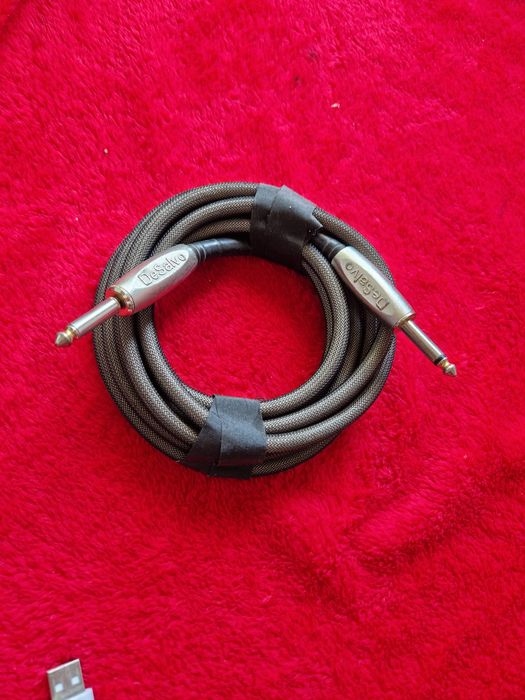 Cablu de instrument  audio de tip jack 6.3 mm 1/4
