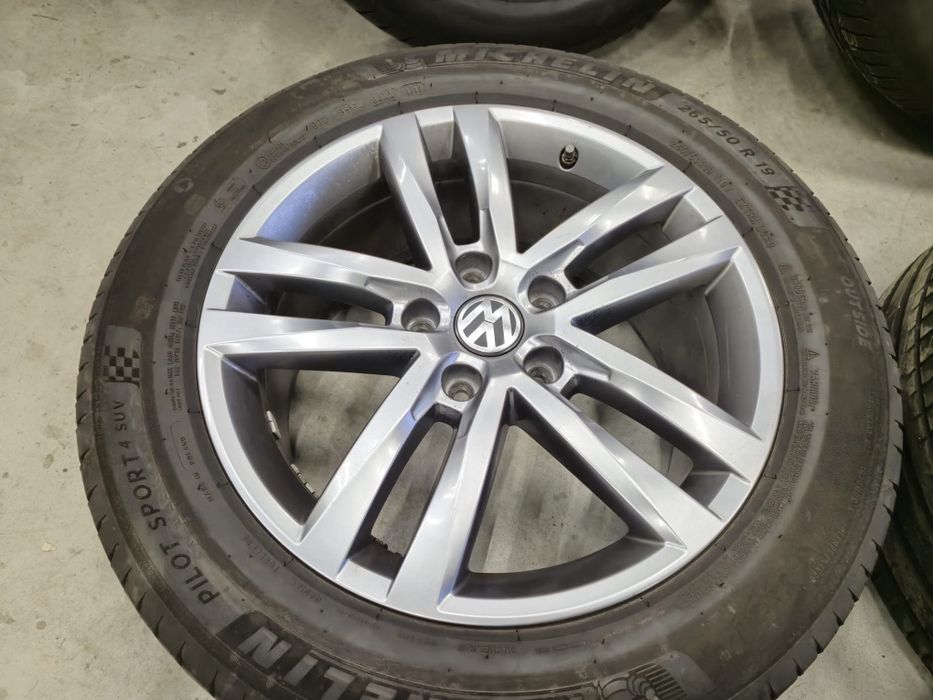 Jante 5x130 R19 Vw Touareg originale // anvelope vara 265 50 19