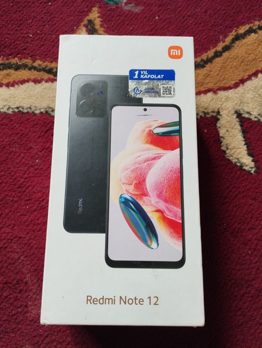 Redmi 12 note telefon
