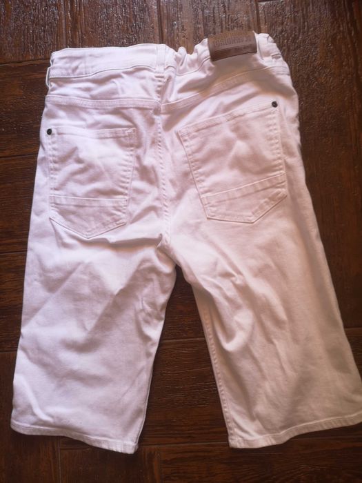 Blugi scurti H&M albi