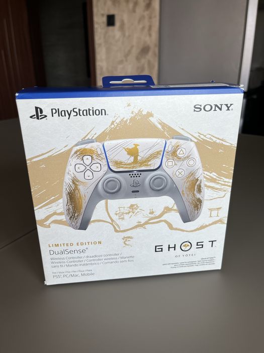 Нов . Playstation 5 DualSense  Ghost of Yotei Gold Limited Edition .ps5