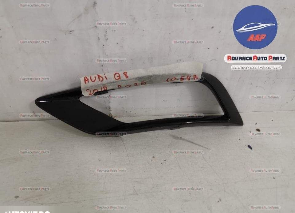 Ауди Q8 / Audi Q8 Оригинална дясна решетка за фар