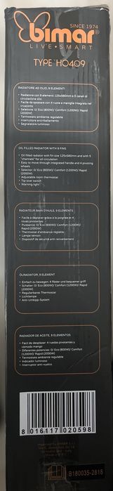 Radiator pe ulei nefolosit