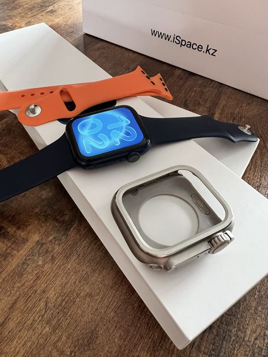 Apple watch 6. 44 mm синие