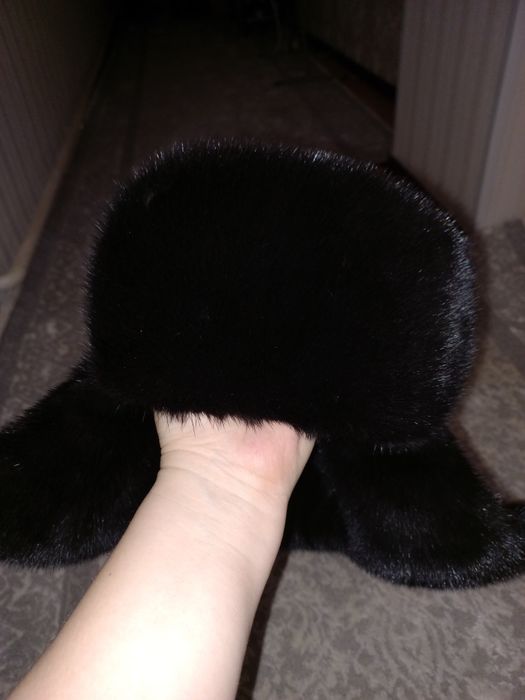 Ушанка норковая мужская