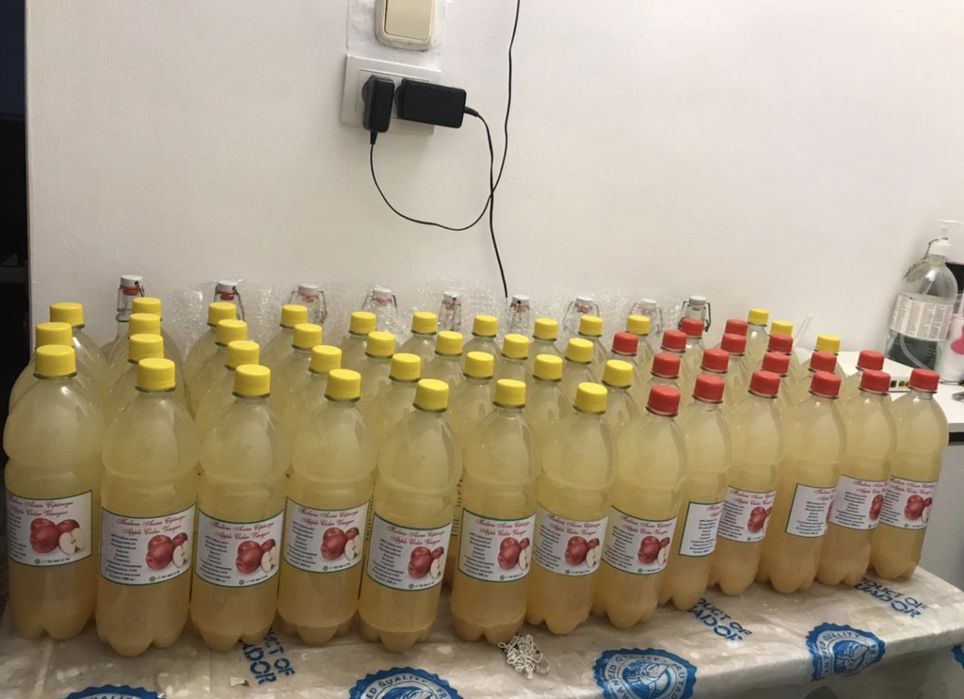 Домашний яблочный уксус