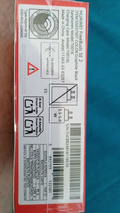 Продавам слушалки HUAWEI FREE BUDS SE 2