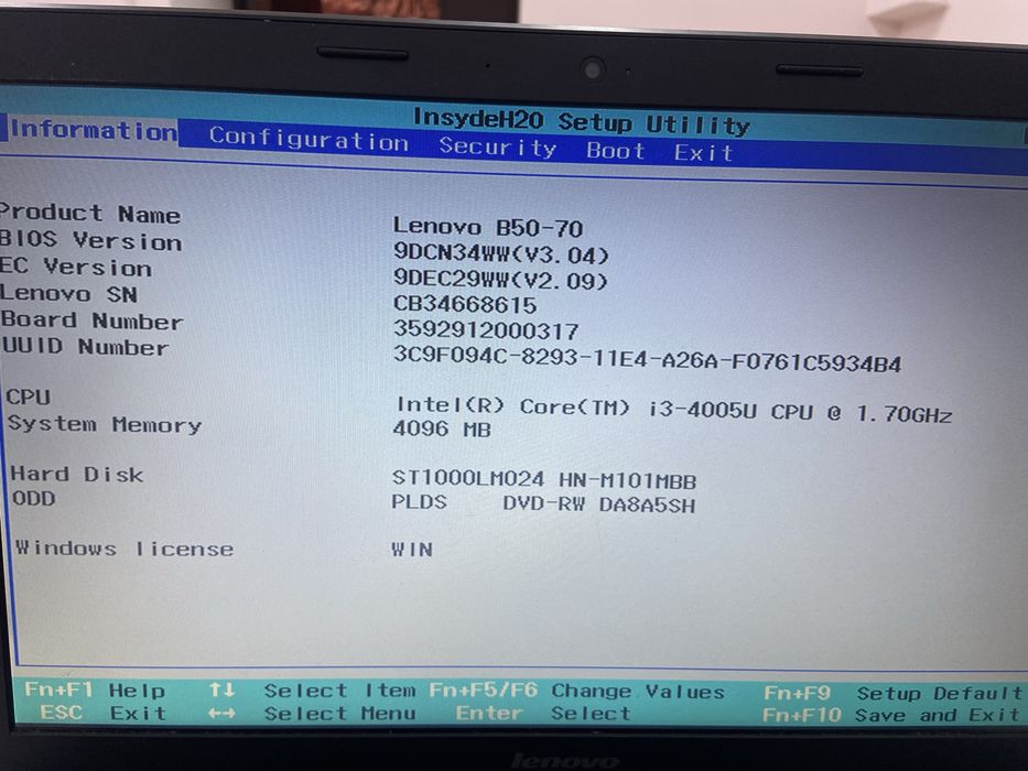 Продаю ноутбук Lenovo