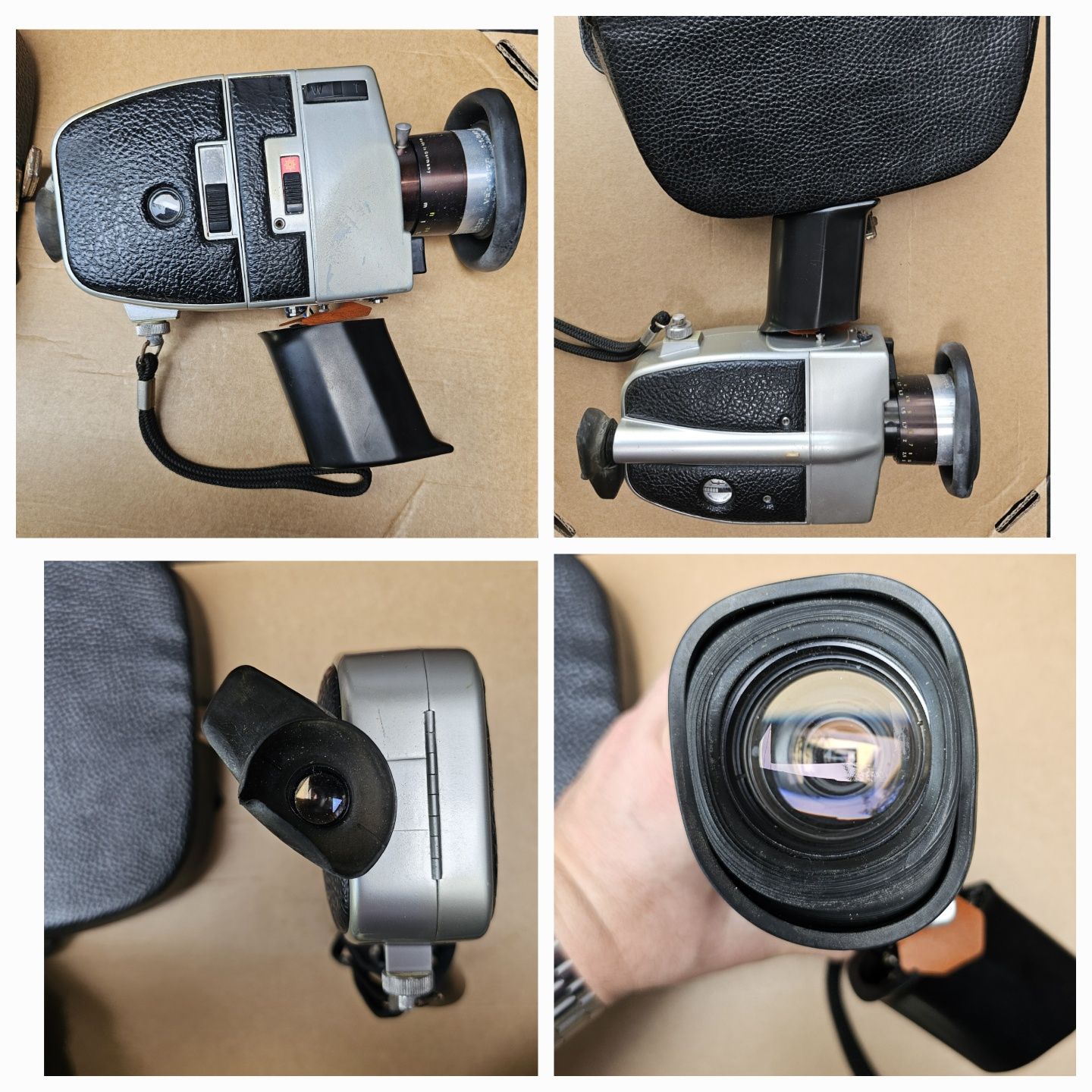 Aaparate filmat Chinon 674, Sankyo shper CM 880, Bauer si Eumig 3 ...