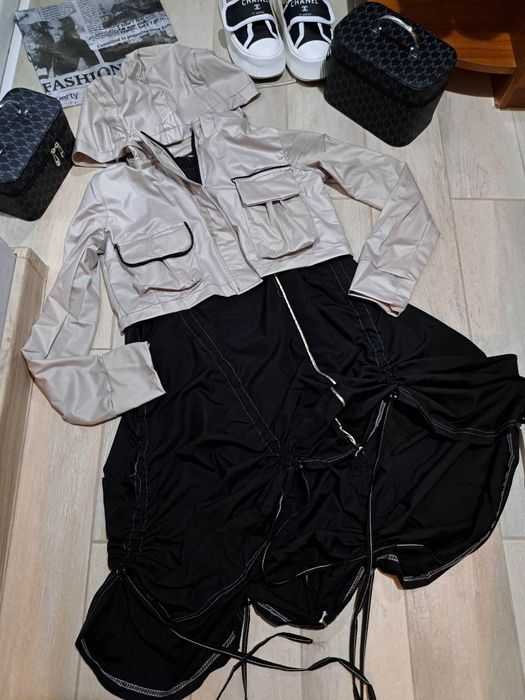 Дамска лятна рокля с  яке към нея