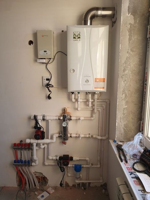 Сантехника. Двухконтурный котёл. Ройал. Аристон ремонтируем