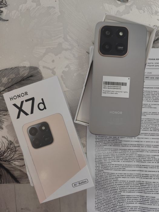 Нов телефон Honor X7d
