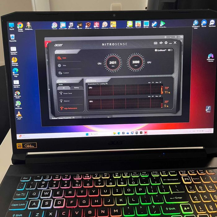 Acer Nitro 5 AN517-41 | Ryzen 5 5600H | RTX 3060 | 16GB RAM | 1TB SSD | 144Hz