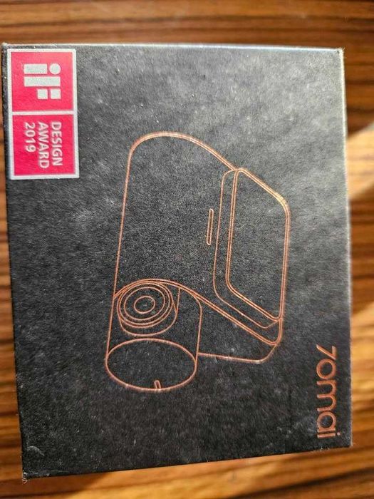 Ново в кутия 70 MAI Midrive D02 Smart Dash Cam DVR черна камера