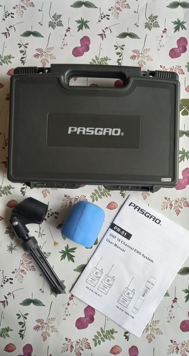 Микрофон PASGAO, PASGAO PR 51 Handheld, Безжичен, за видеокамера