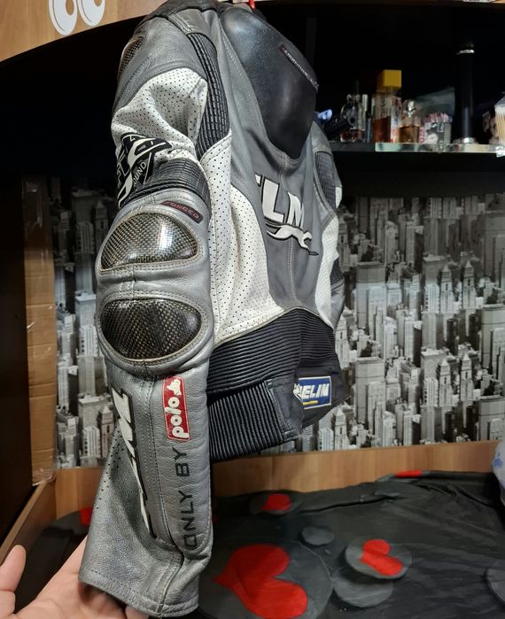 Geaca moto piele