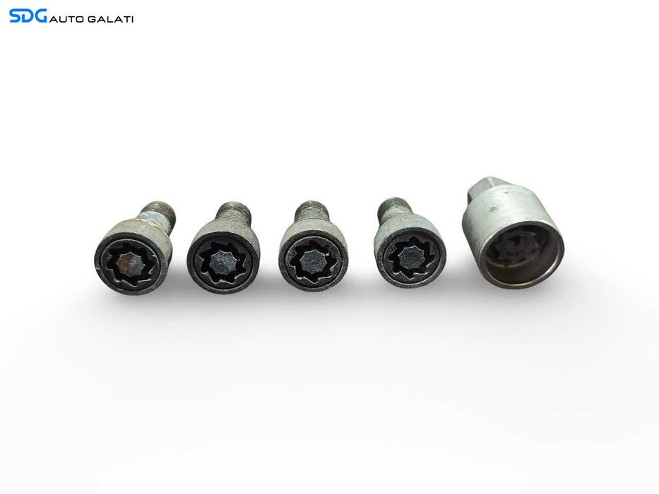 Set Prezoane Antifurt Roti Jante Volkswagen Passat B7 2010 - 2015 [A0635]