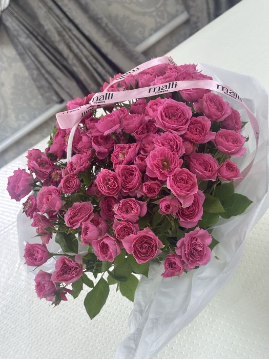 Корзина цветы розы