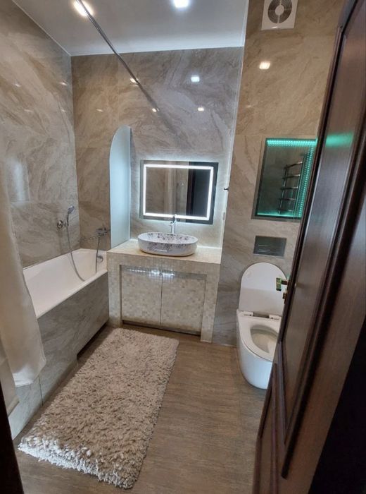 Продается 4х комнатная квартира с евро ремонтом Карасу 1