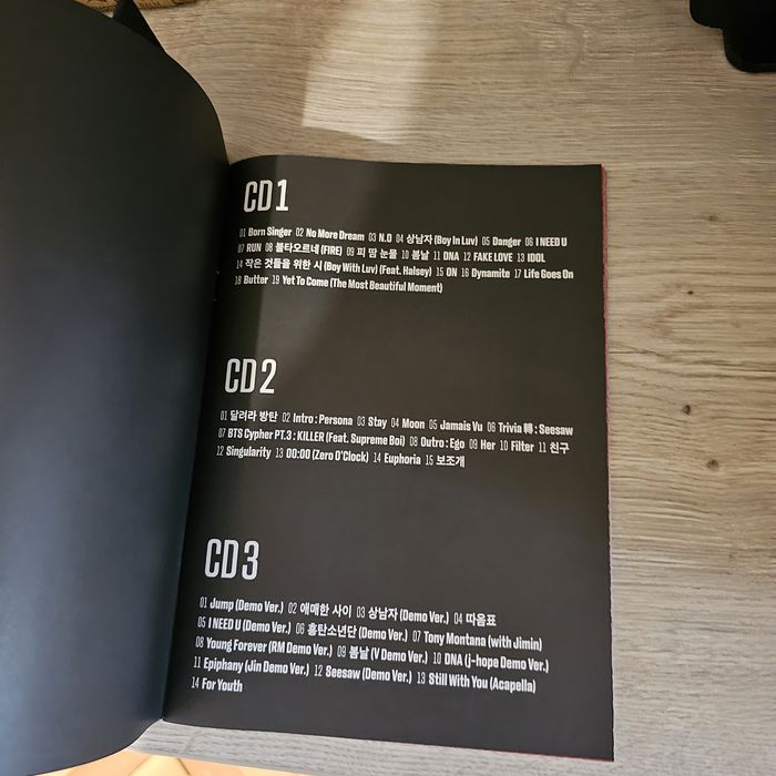 BTS Proof Standard Edition 3CD album