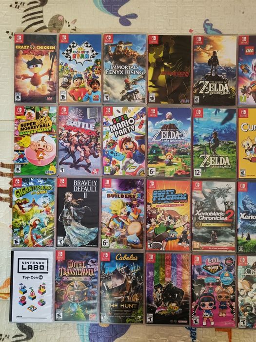 Nintendo switch игры лицензия