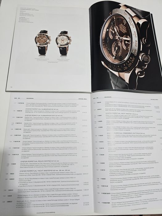 Cataloage de colectie Rolex, Cartier,Longines etc...