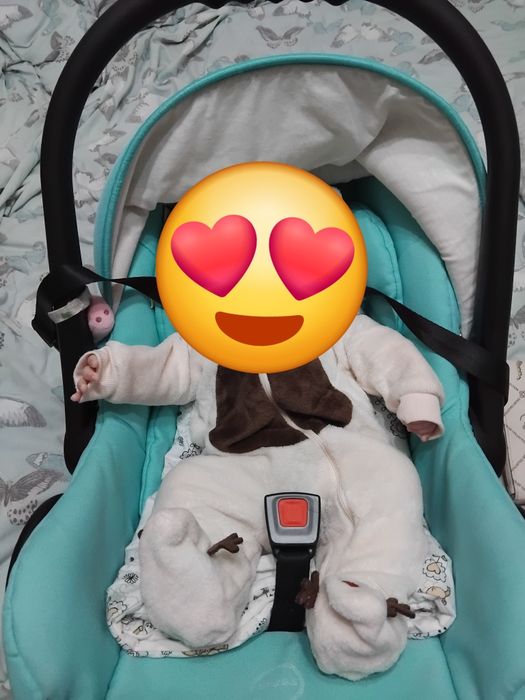 Carucior 3 in 1 albastru