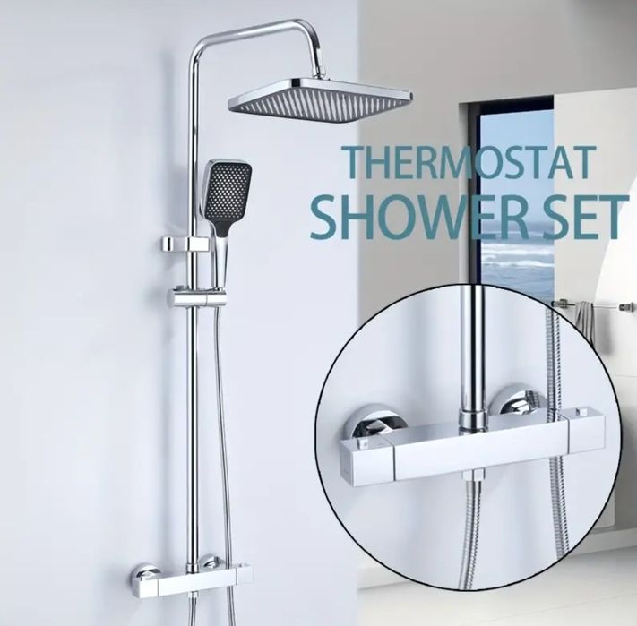 Sistem de dus cu termostat