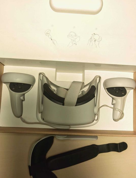 Ochelari  Meta Quest 2-128 gb + accesoriu de confort pentru cap
