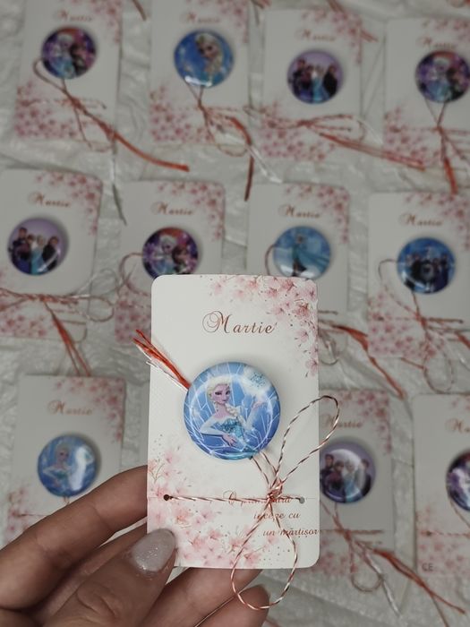 Mărțișoare insigne metalice Disney